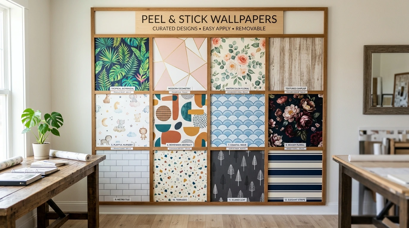 Peel and Stick Wallpapers Designs Dubai