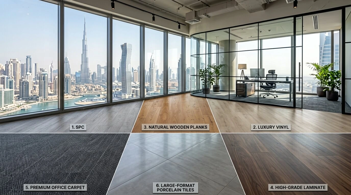 Best Flooring Options in Dubai for Homes Offices and Villas