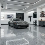 Decorative Flake Garage Flooring