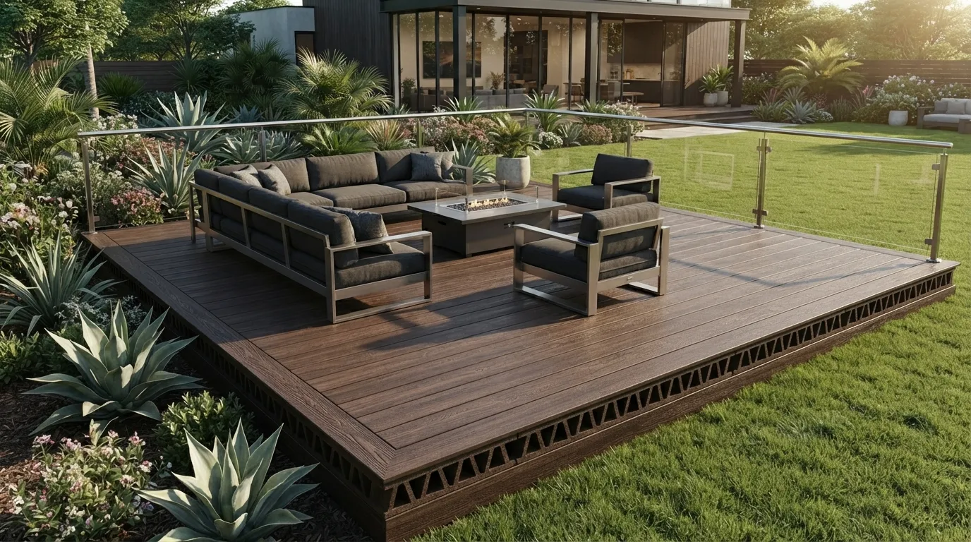 Hollow Composite Deck Flooring