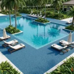 Swimming Pool Surround EPDM Flooring