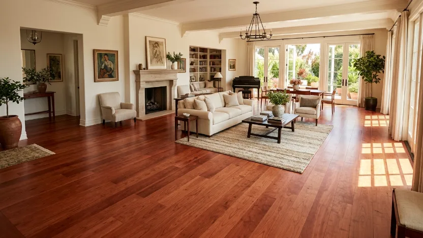 Solid Cherry Wood Flooring