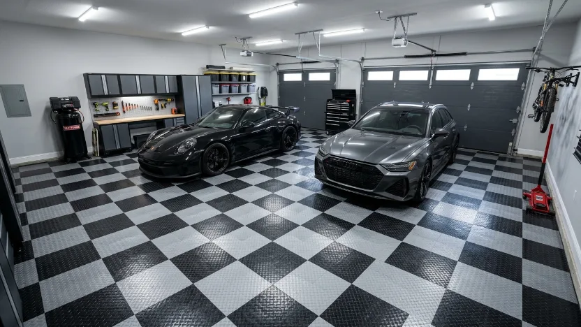 Interlocking Garage Floor Tiles