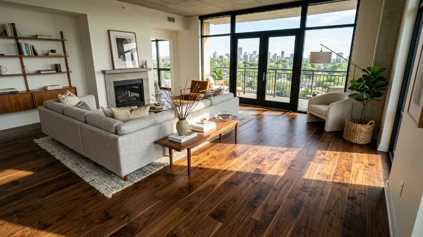 Solid Walnut Wood Flooring