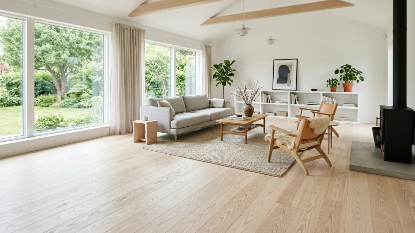 Solid Ash Wood Flooring