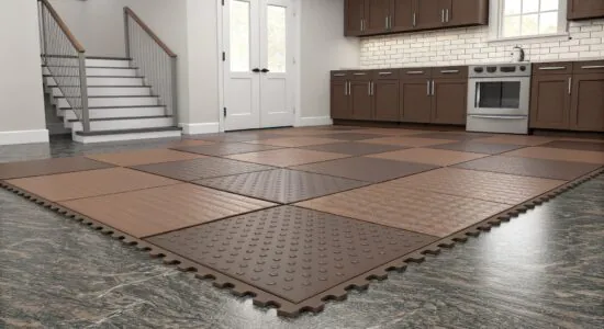 rubber floor tile Dubai