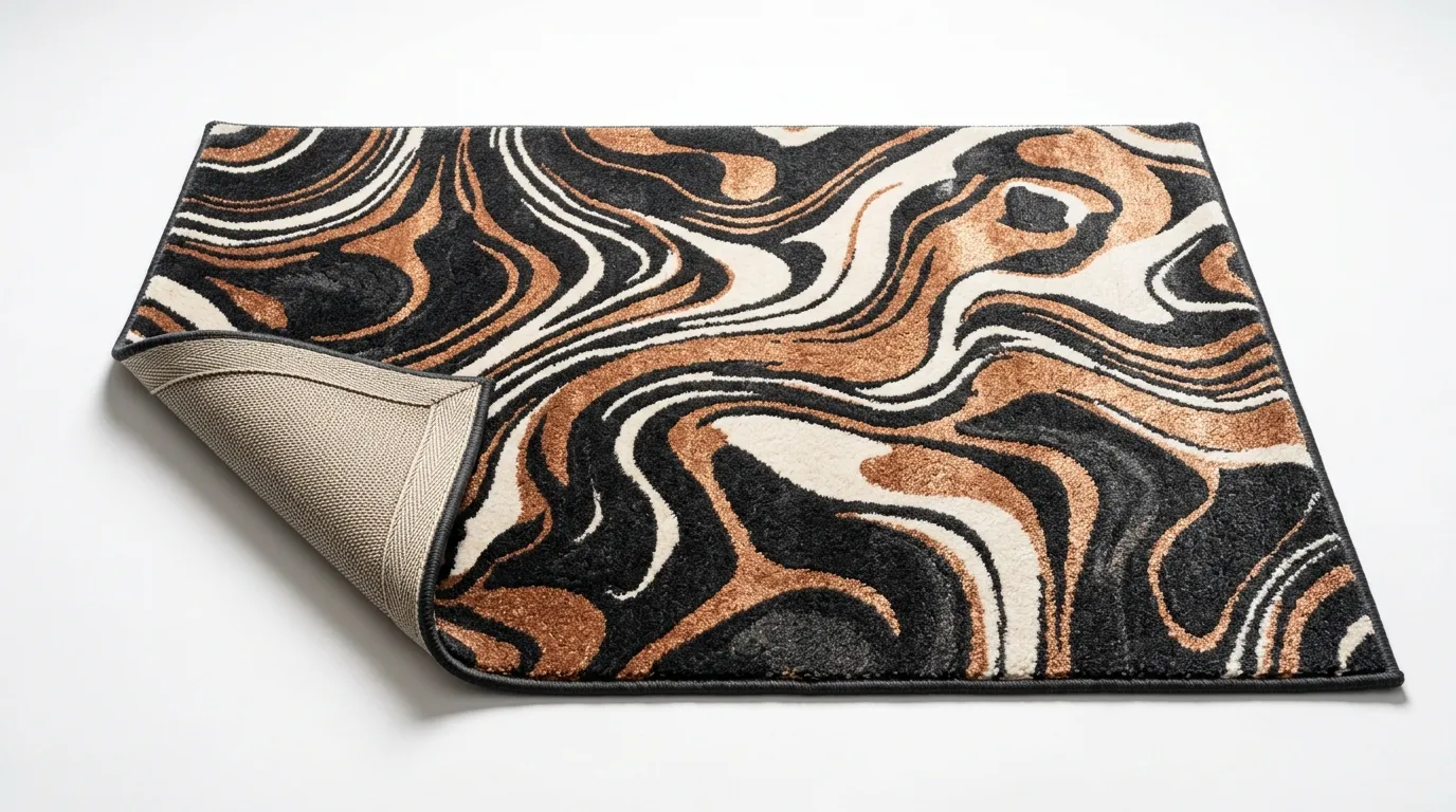 Abstract Living Room Carpet