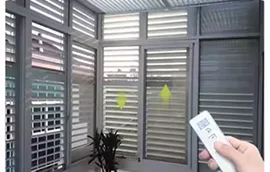 Motorized Aluminum Blinds