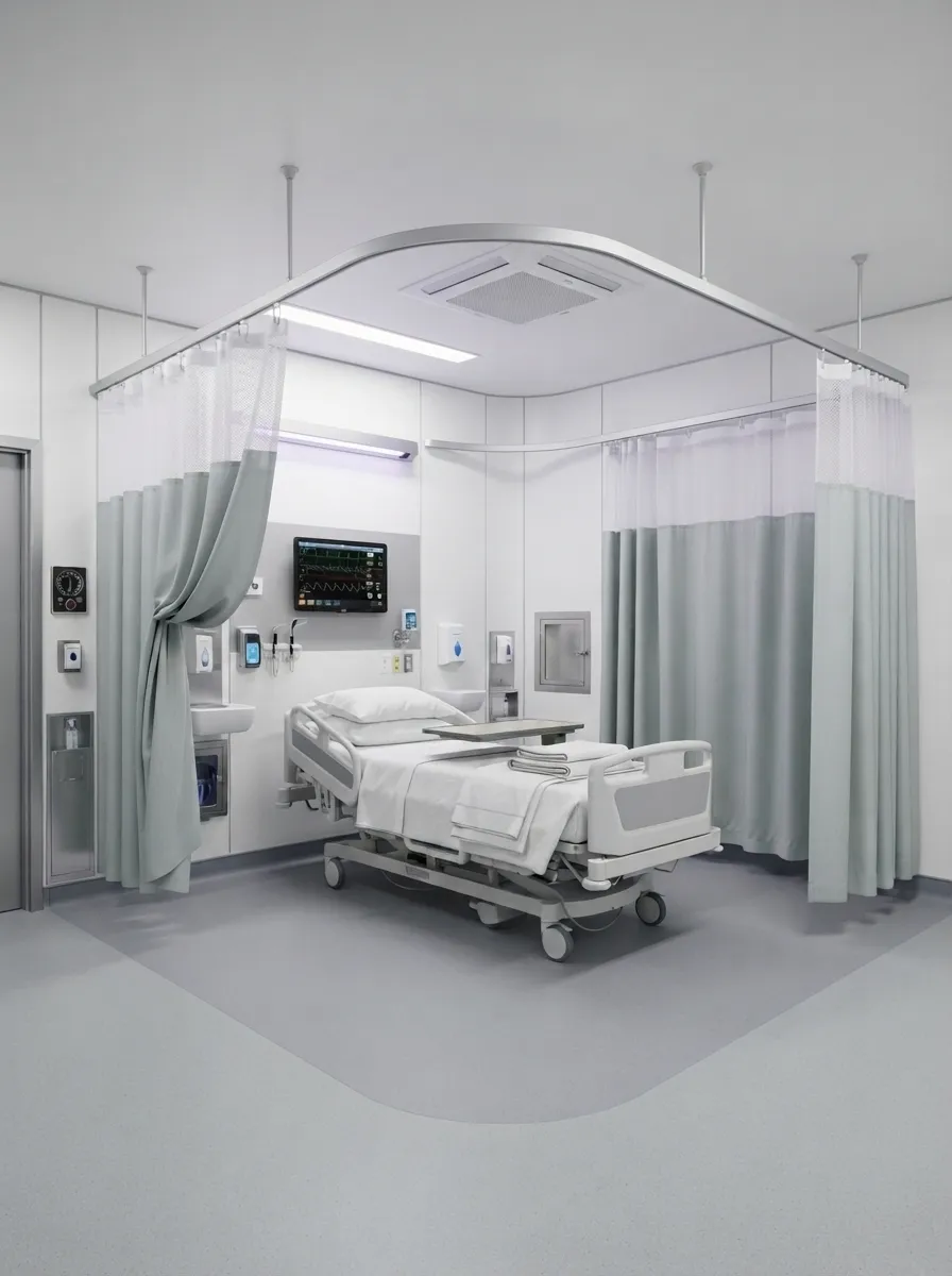 Antimicrobial Hospital Curtains