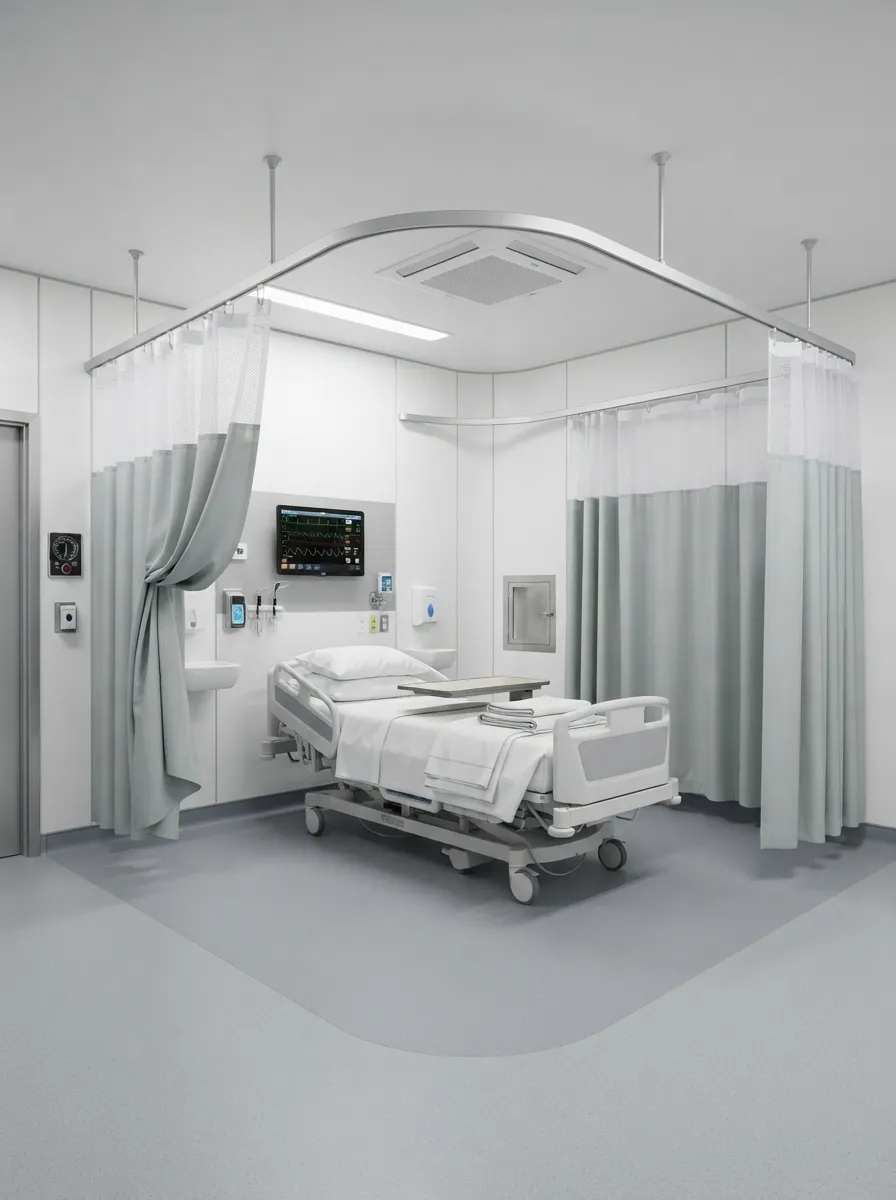 Antimicrobial Hospital Curtains