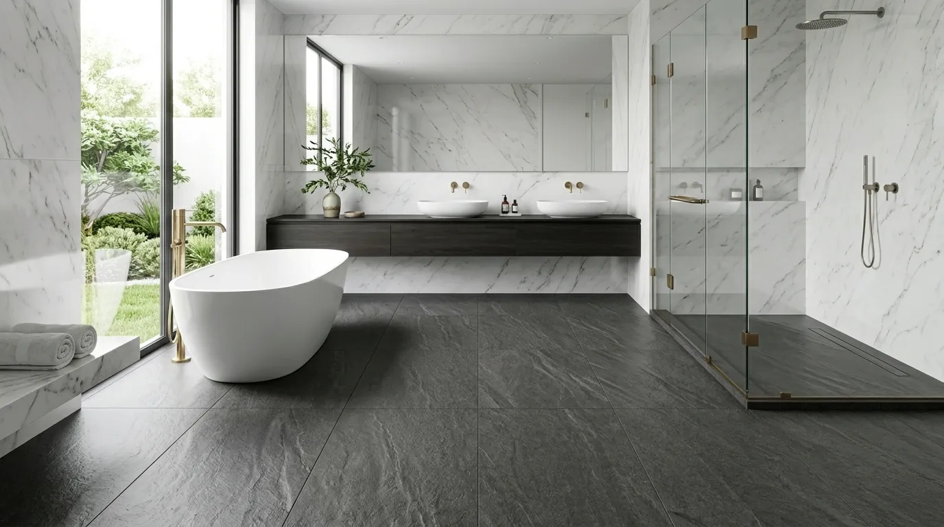 Bathroom PVC Flooring in Dubai