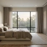 Ripple Fold Bedroom Curtains Dubai