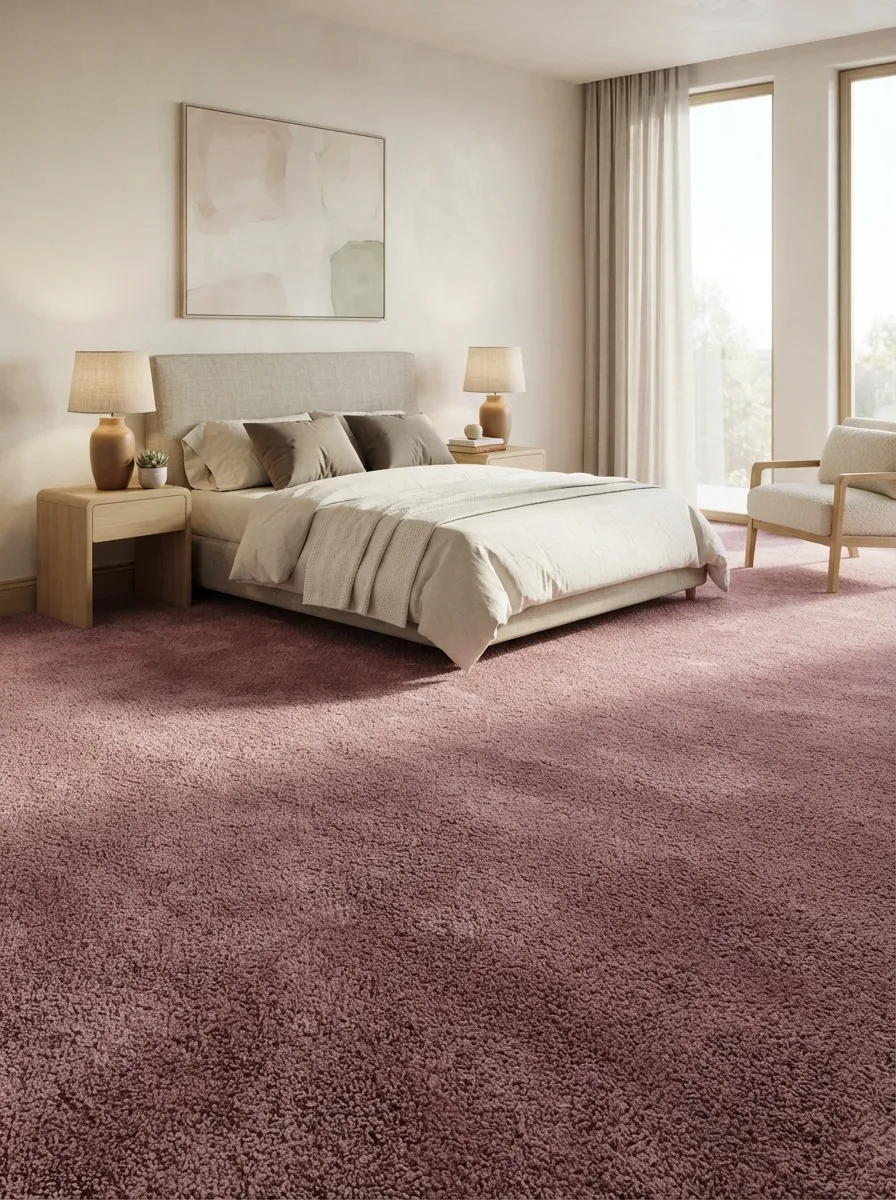 Twist Pile Bedroom Carpet - Image 2