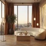 Dupioni Silk Curtains Dubai