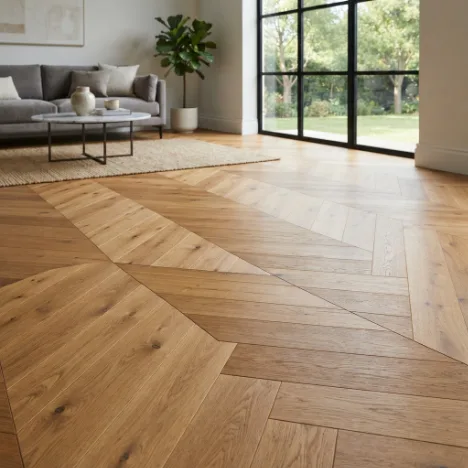 Engineered Chevron Wood Flooring Dubai