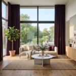 Kensington Velvet Curtains Dubai