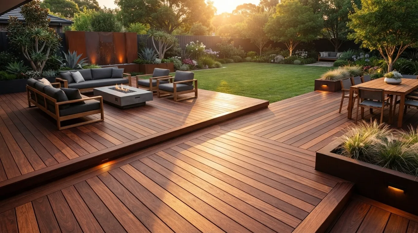 Merbau Deck Flooring Dubai