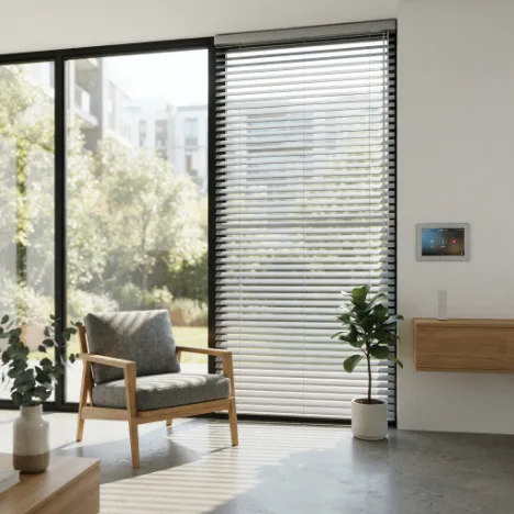 Motorized Aluminum Blinds