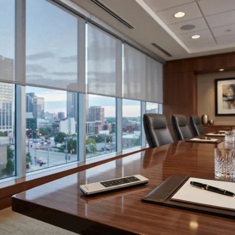 Motorized Office Blinds Dubai