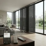 Motorized Panel Blinds Dubai