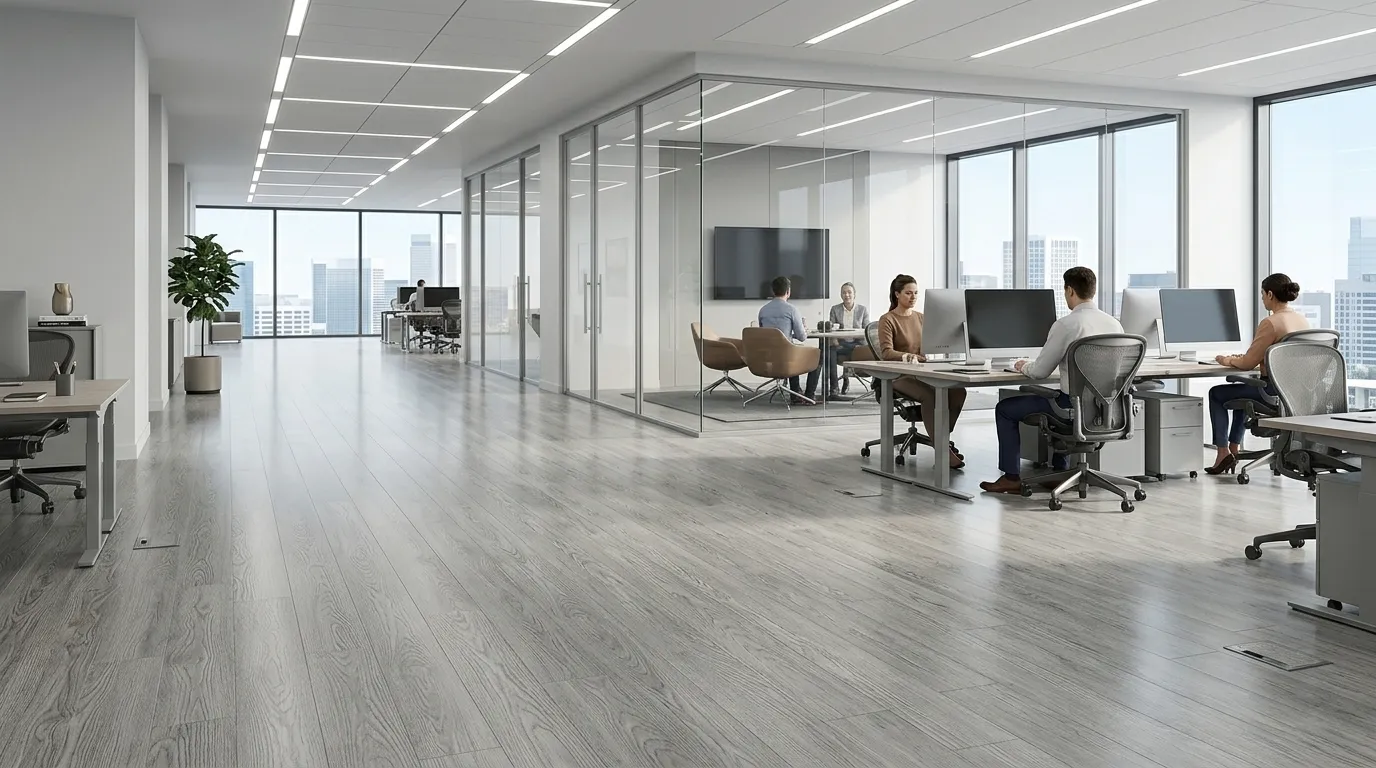 Heterogeneous PVC Flooring in Dubai