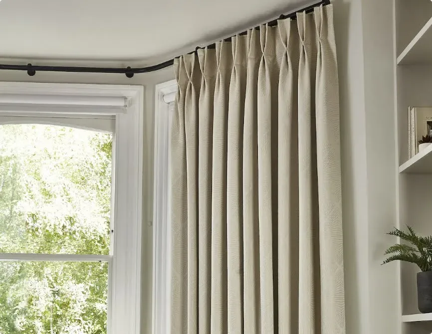 Pinch Pleat Curtains in Dubai