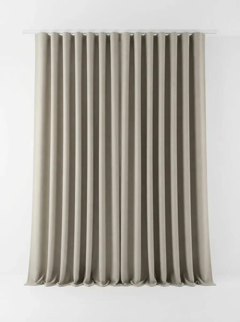 Ripple Fold Bedroom Curtains Dubai