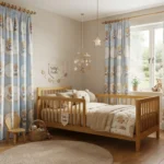 Royal Teddy Kids Room Curtains Dubai