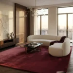 Velvet Living Room Carpet