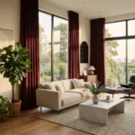 Thermal Velvet Curtains Dubai