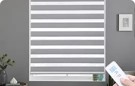 Motorized Zebra Blinds