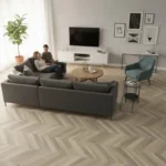 European Oak Chevron Flooring Dubai