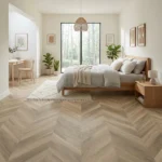 European Oak Chevron Flooring Dubai