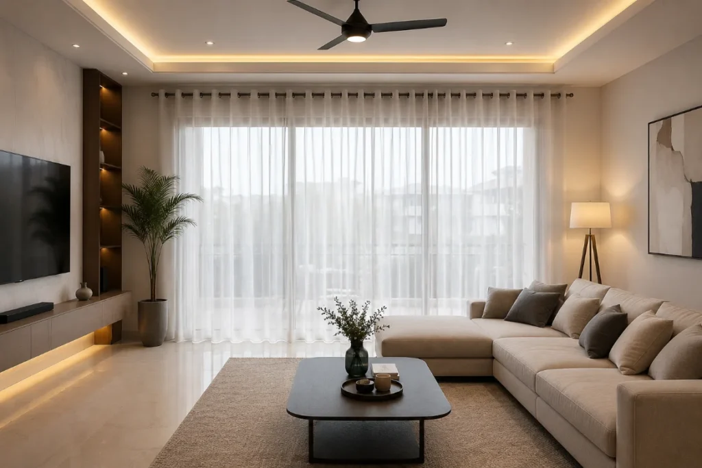 Sheer Eyelet Curtains