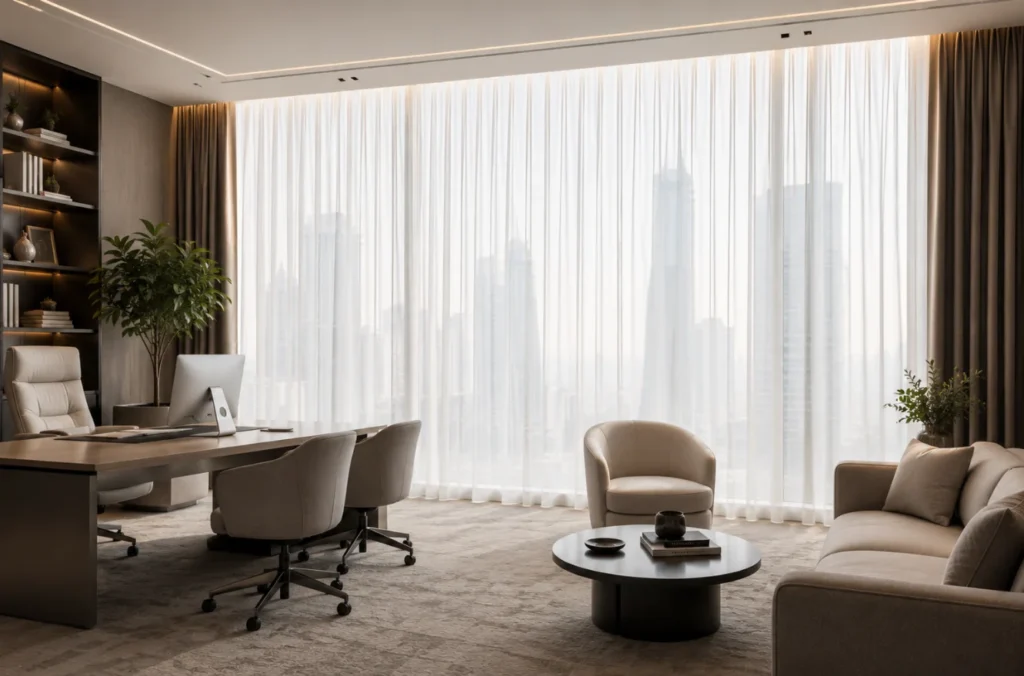 Made to Measure Sheer Curtains Dubai