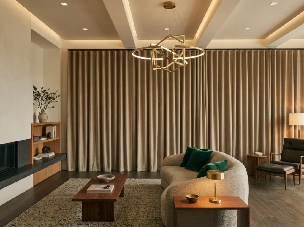 Modern Soundproof Curtains Dubai