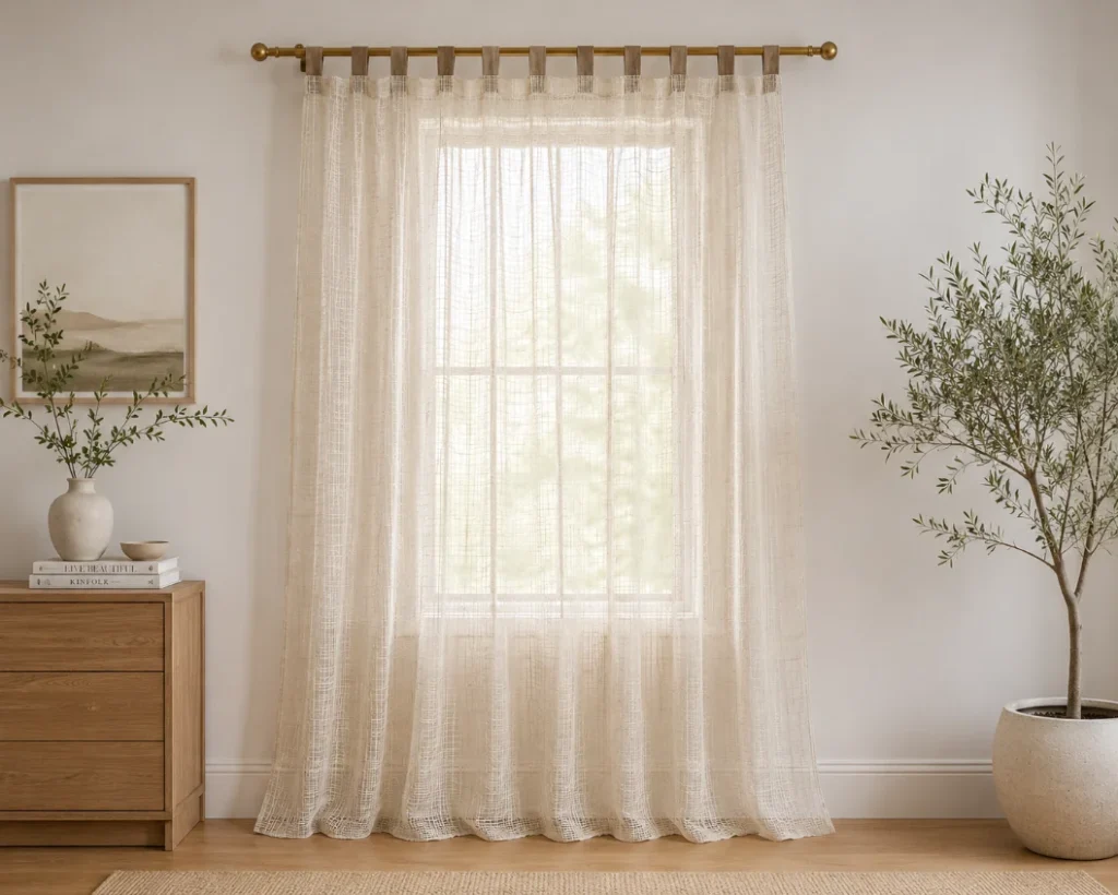 Sheer Linen Curtains