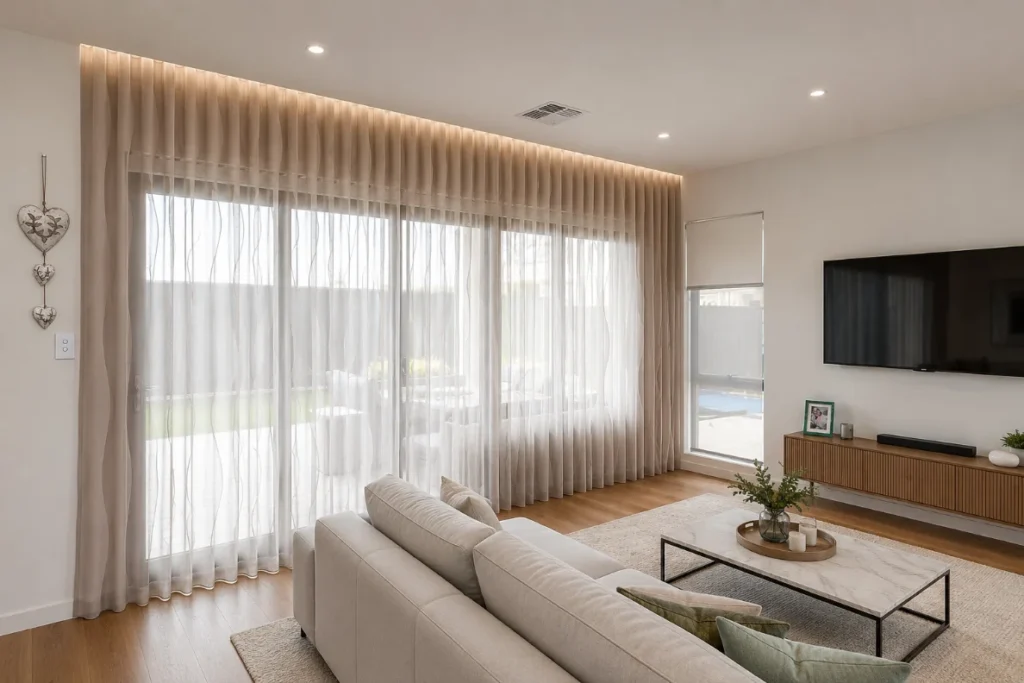 Sheer Wave / S-Fold Curtains