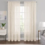 Beige Sheer Panels