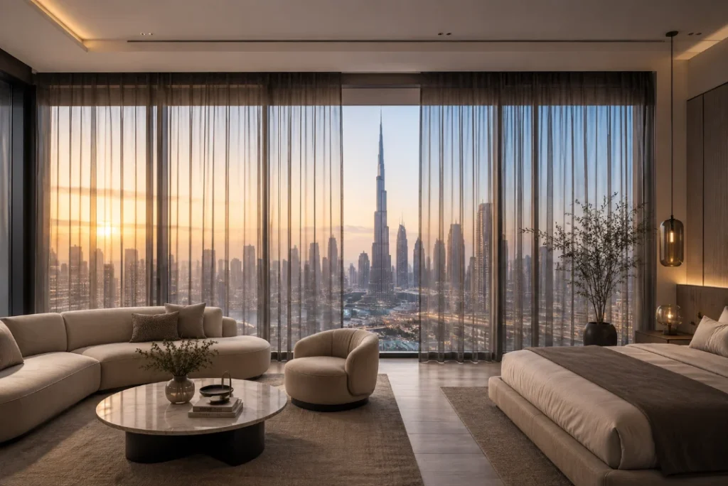 best Sheer curtain shop in Dubai