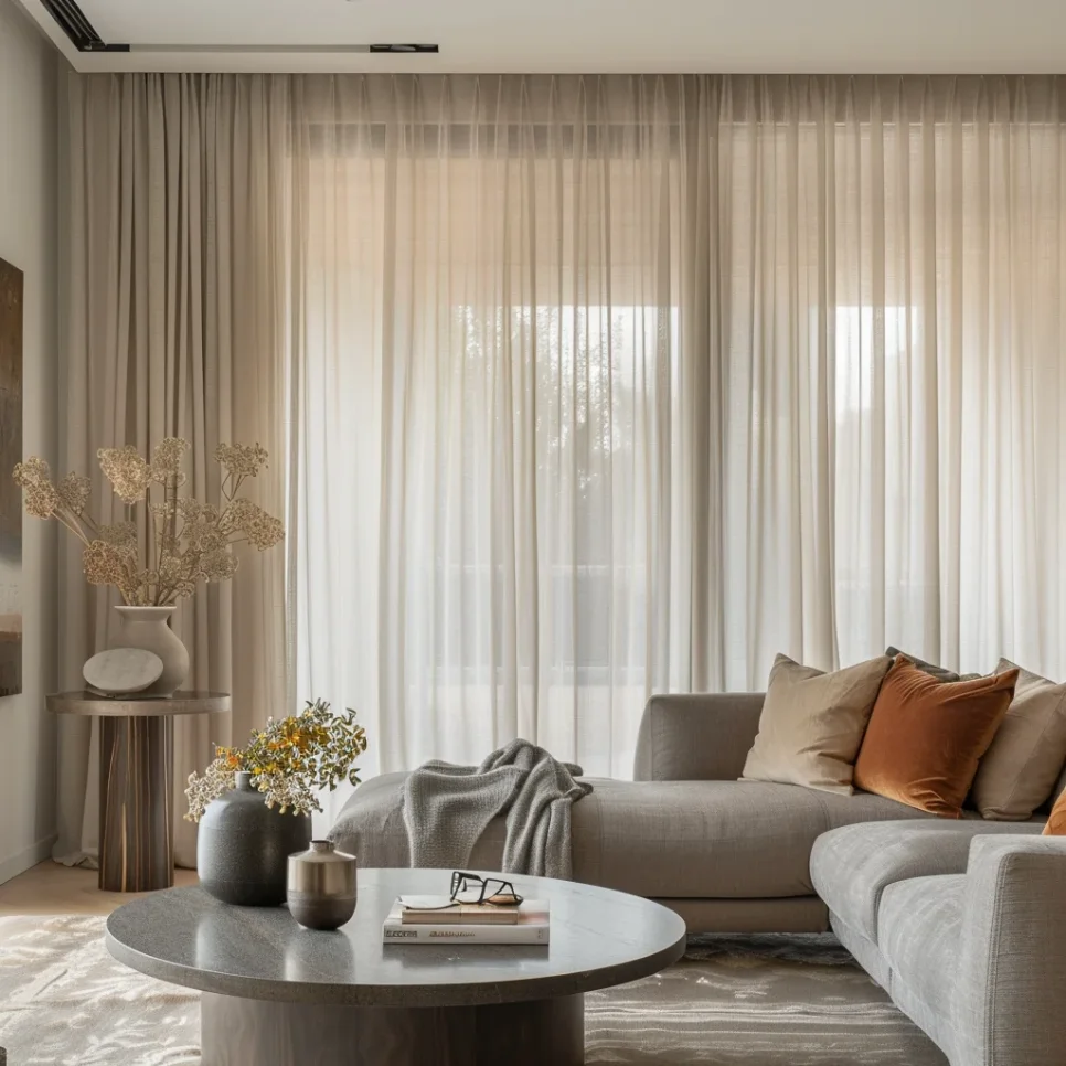 luxury sheer curtain supplier dubai