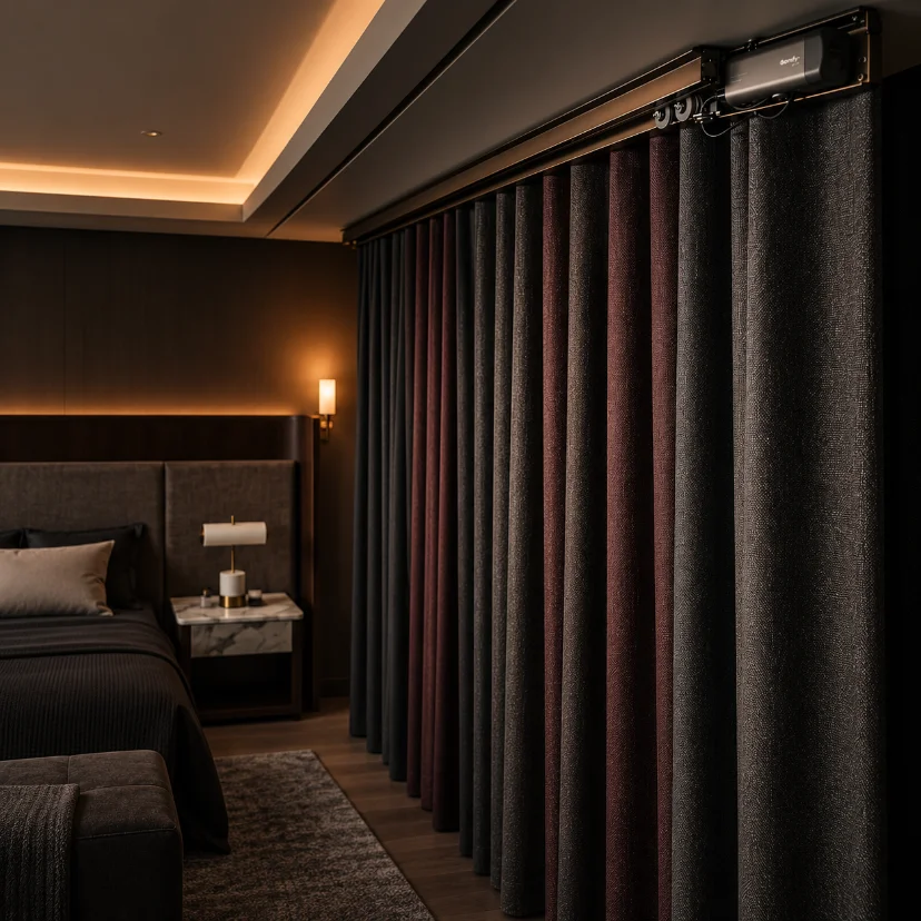 Motorized Blackout Curtains