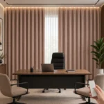 Mauve Auto Curtain